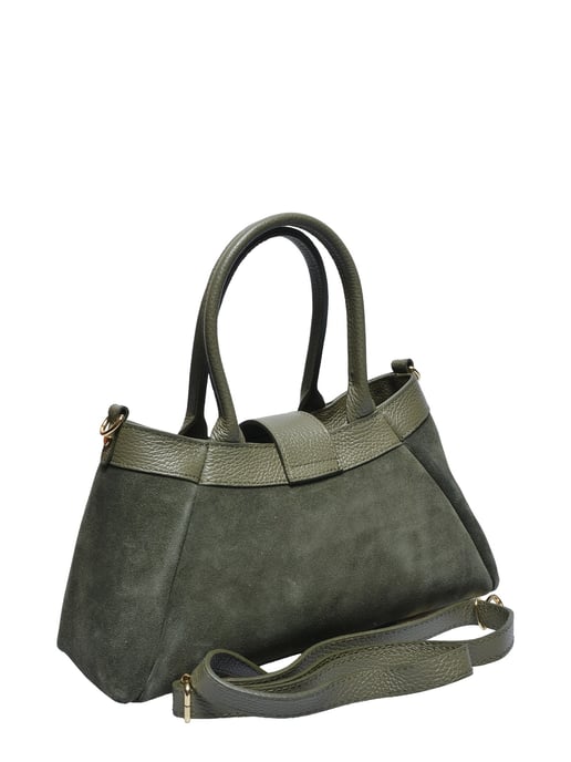 Isabella Rhea Groen Rundleer Tas - Image 2