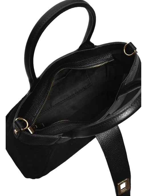 Isabella Rhea ZWART Rundleer Tas - Image 4