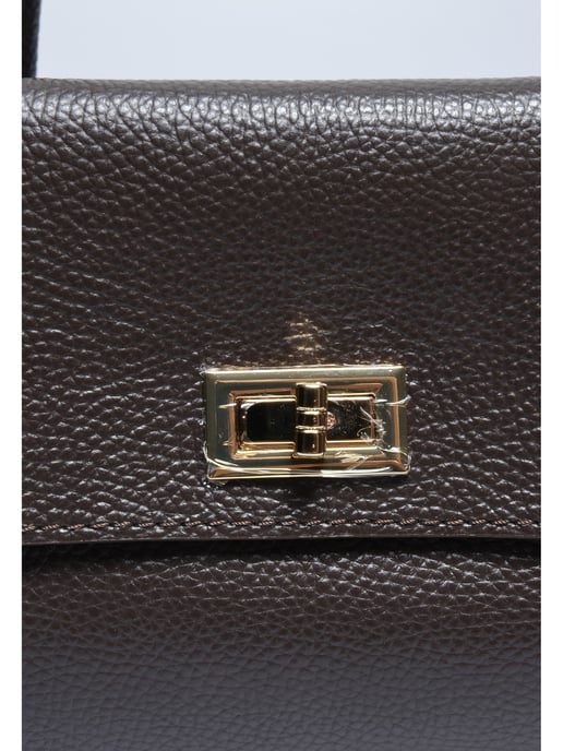 Isabella Rhea Tweekleurig Rundleer Tas - Image 3