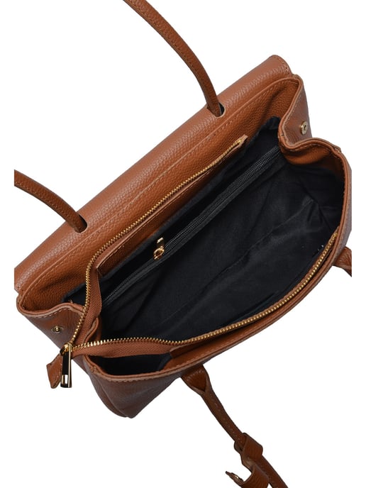 Isabella Rhea COGNAC Rundleer Tas - Image 4