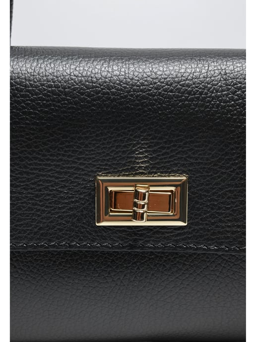 Isabella Rhea ZWART Rundleer Tas - Image 3