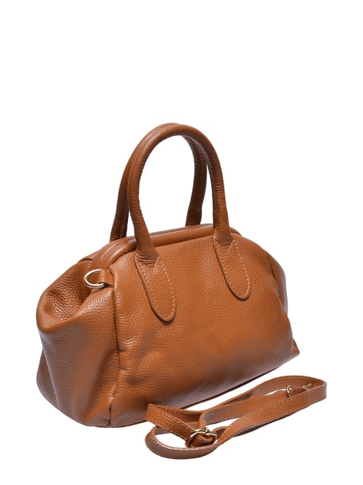 Isabella Rhea COGNAC Rundleer Tas - Image 2