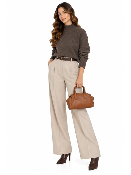 Isabella Rhea COGNAC Rundleer Tas - Image 5