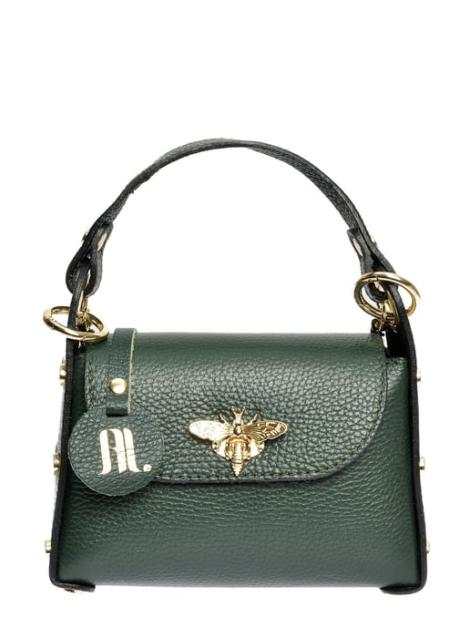 Anna Luchini Groen Rundleer Tas - Image 1