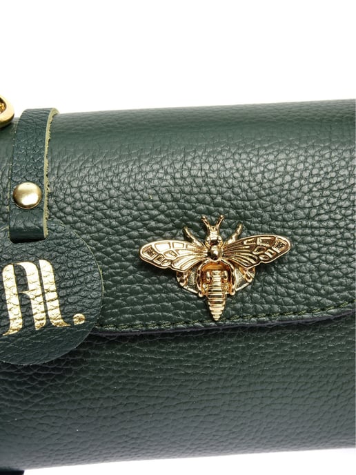 Anna Luchini Groen Rundleer Tas - Image 3