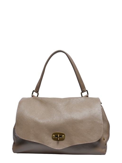 Anna Luchini Beige Rundleer Tas - Image 1