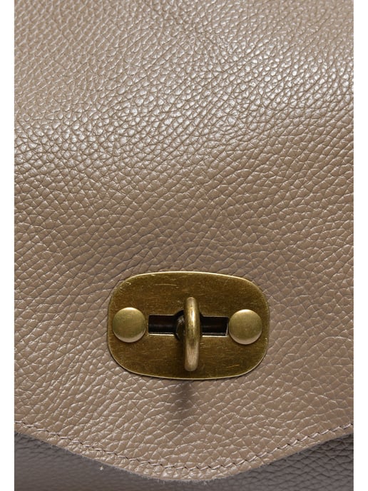 Anna Luchini Beige Rundleer Tas - Image 3