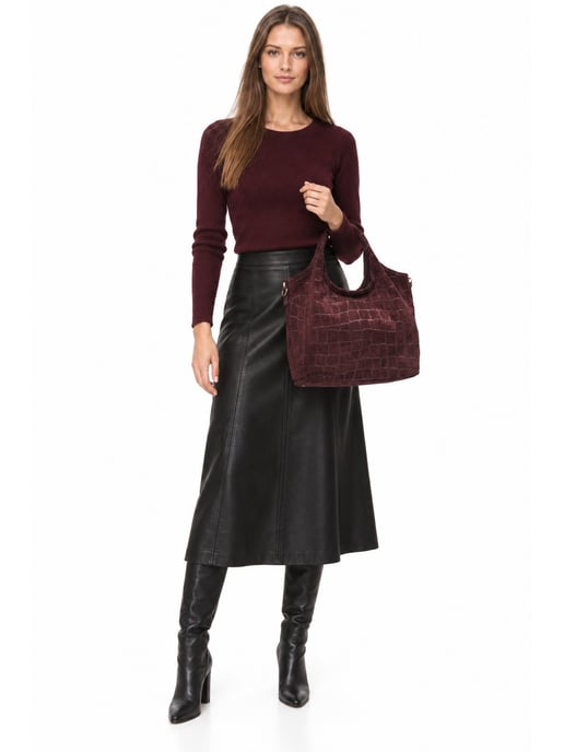 Anna Luchini VINO Rundleer Tas - Image 6