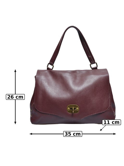 Anna Luchini VINO Rundleer Tas - Image 5