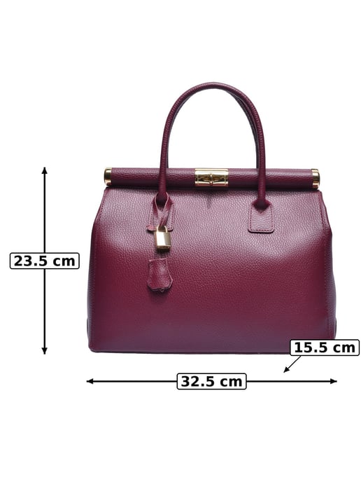 Anna Luchini VINO Rundleer Tas - Image 5