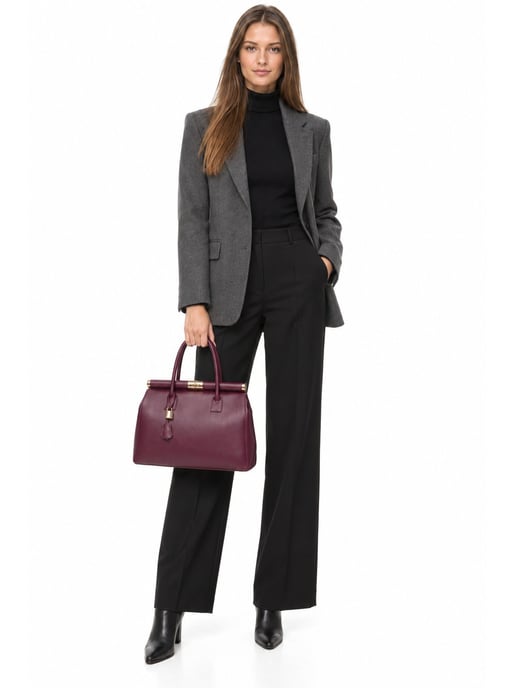 Anna Luchini VINO Rundleer Tas - Image 6