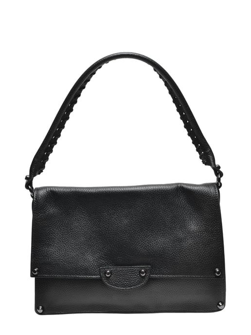 Isabella Rhea ZWART Rundleer Tas - Image 1