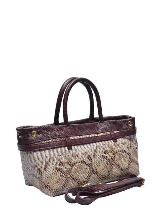 Isabella Rhea Bourgondië Rundleer Tas - Image 2