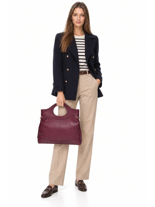 Anna Luchini VINO Rundleer Tas - Image 6