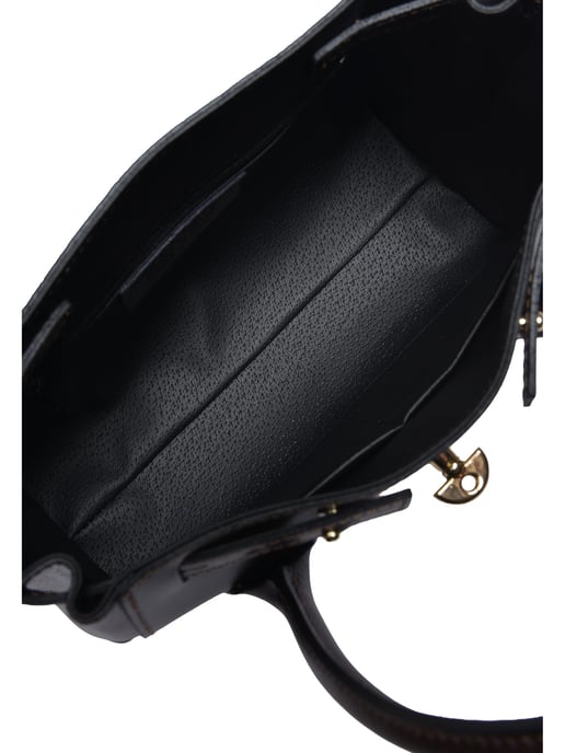 Isabella Rhea Bordeauxrood Rundleer Tas - Image 4