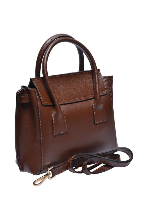 Isabella Rhea Bordeauxrood Rundleer Tas - Image 2