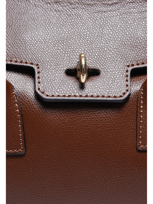 Isabella Rhea Bordeauxrood Rundleer Tas - Image 3