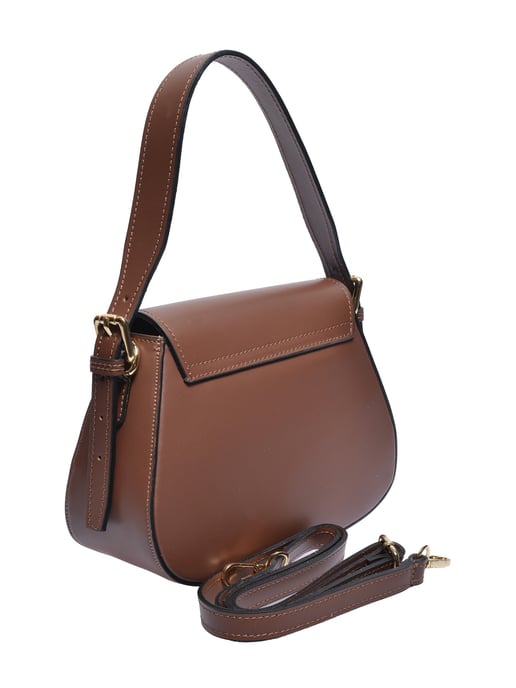 Isabella Rhea Bordeauxrood Rundleer Tas - Image 2