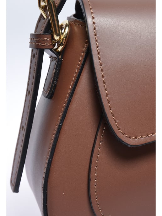 Isabella Rhea Bordeauxrood Rundleer Tas - Image 3