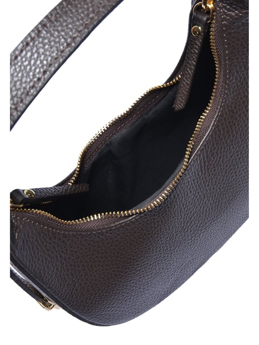Isabella Rhea Bordeauxrood Rundleer Tas - Image 4