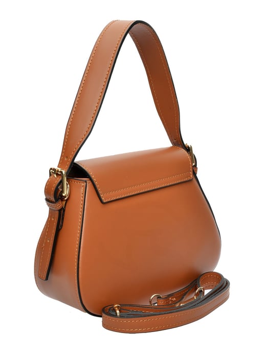 Isabella Rhea Brown Rundleer Tas - Image 2