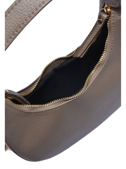 Isabella Rhea Beige Rundleer Tas - Image 4