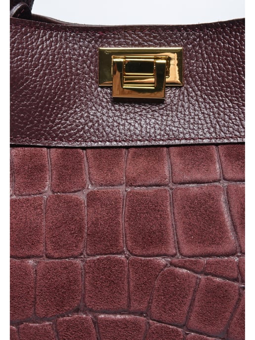 Anna Luchini EDGE Rundleer Tas - Image 3