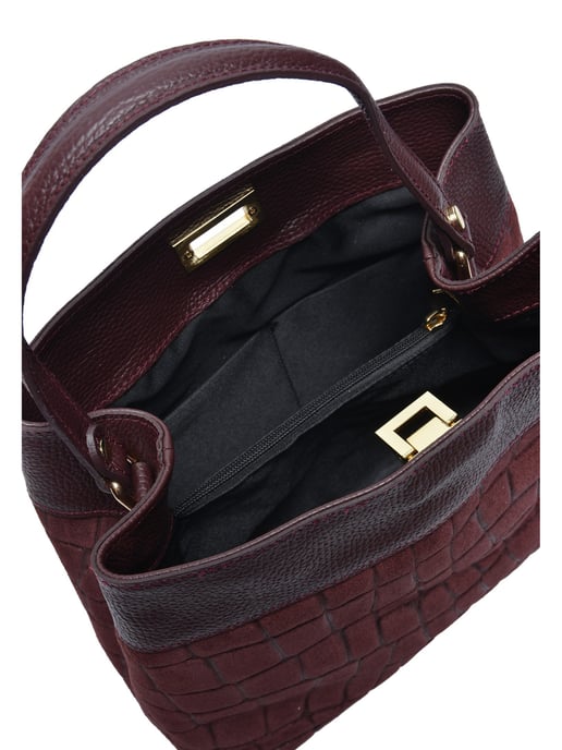 Anna Luchini EDGE Rundleer Tas - Image 4