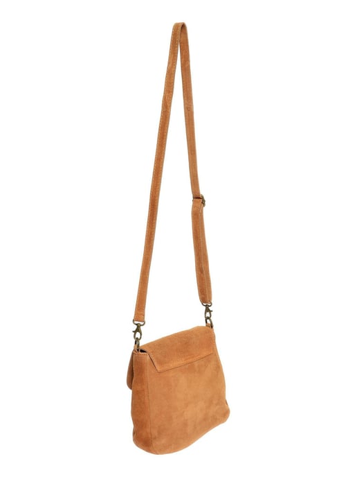 Anna Luchini Brown Rundleer Tas - Image 2