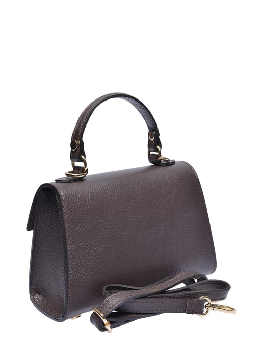 Isabella Rhea Bordeauxrood Rundleer Tas - Image 2