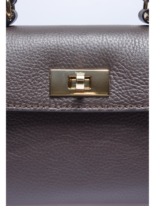 Isabella Rhea Bordeauxrood Rundleer Tas - Image 3