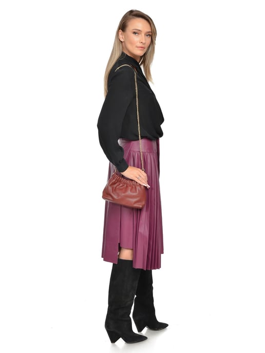 Isabella Rhea Rood & VINO Rundleer Tas - Image 5