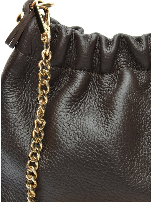 Isabella Rhea Bordeauxrood Rundleer Tas - Image 3