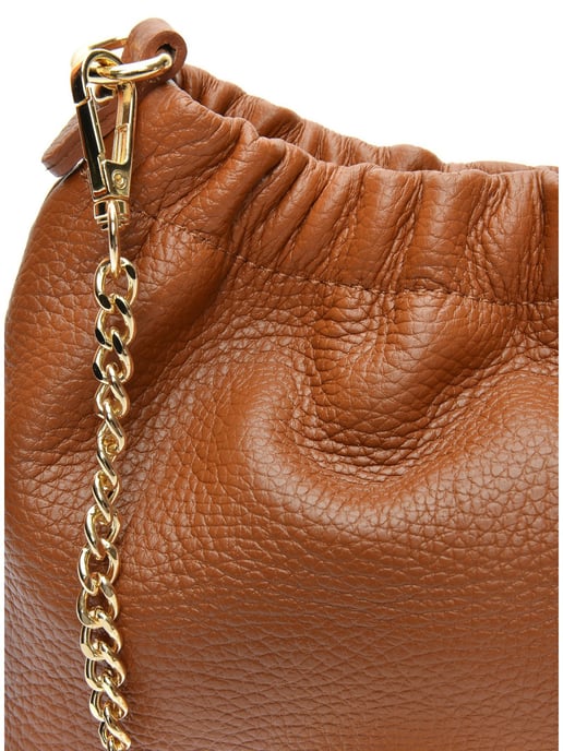 Isabella Rhea Brown Rundleer Tas - Image 3