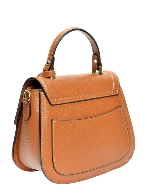 Isabella Rhea Brown Rundleer Tas - Image 2