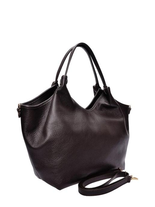 Isabella Rhea Bordeauxrood Rundleer Tas - Image 2