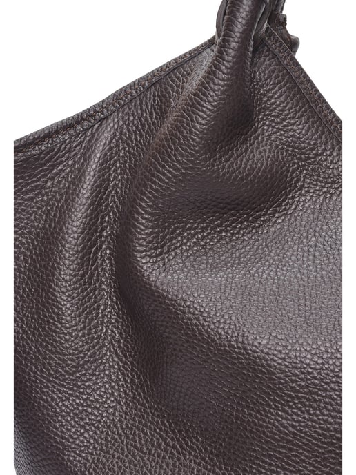 Isabella Rhea Bordeauxrood Rundleer Tas - Image 3
