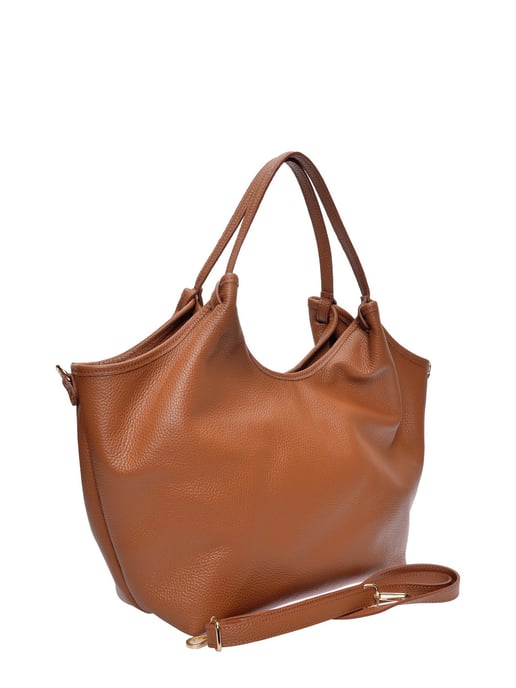 Isabella Rhea Brown Rundleer Tas - Image 2