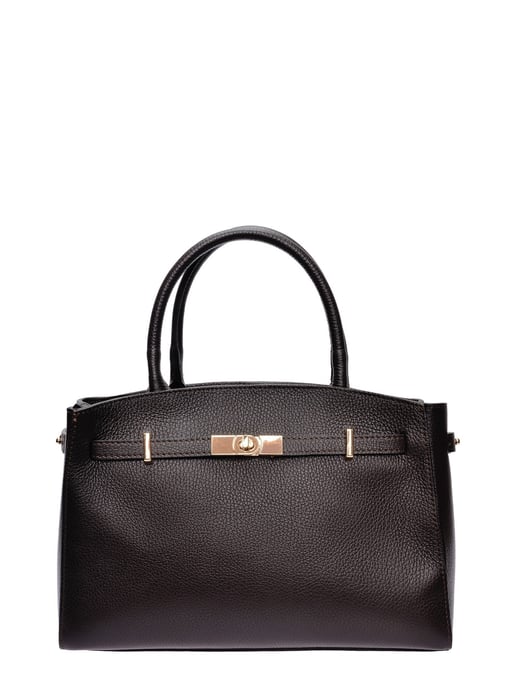 Isabella Rhea Bordeauxrood Rundleer Tas - Image 1