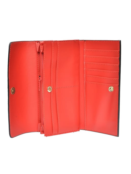Isabella Rhea Bordeauxrood Rundleer Tas - Image 4