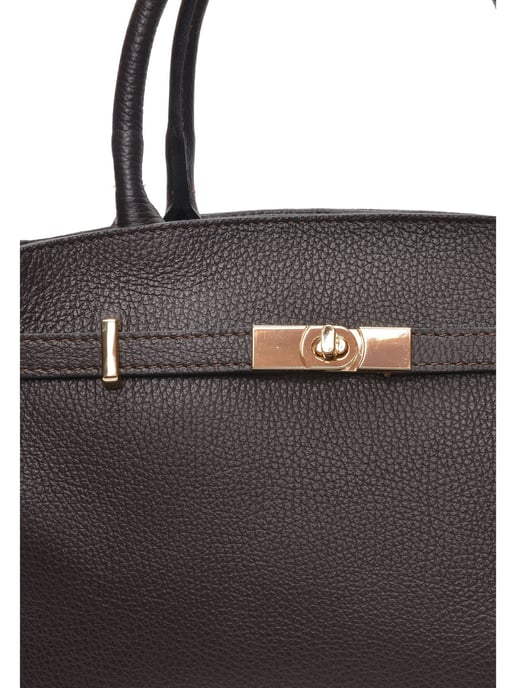 Isabella Rhea Bordeauxrood Rundleer Tas - Image 3