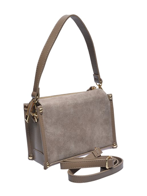 Anna Luchini Beige Rundleer Tas - Image 2