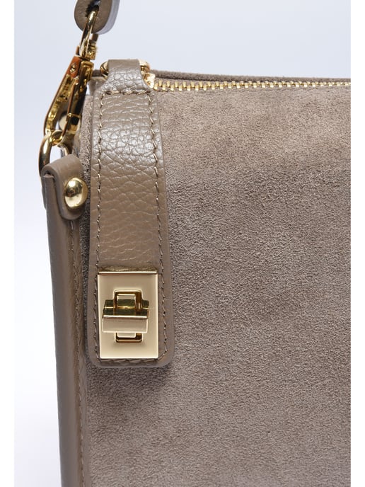 Anna Luchini Beige Rundleer Tas - Image 3