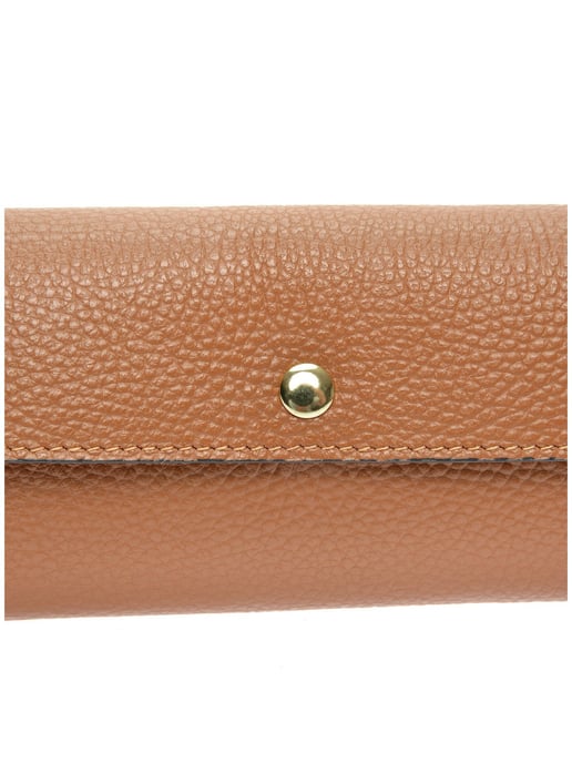 Isabella Rhea Brown Rundleer Tas - Image 3