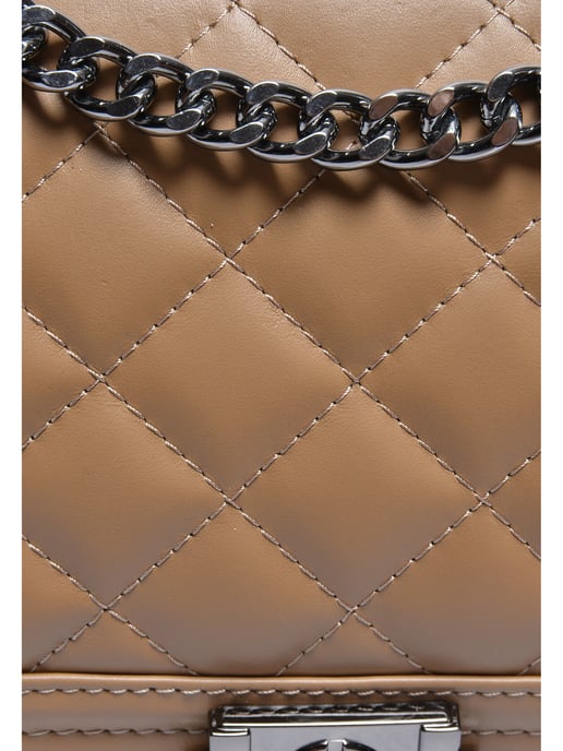 Anna Luchini Beige Rundleer Tas - Image 3