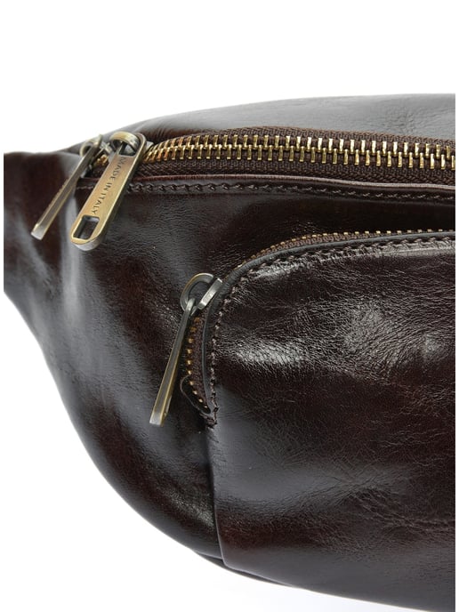 Isabella Rhea Bordeauxrood Rundleer Tas - Image 3