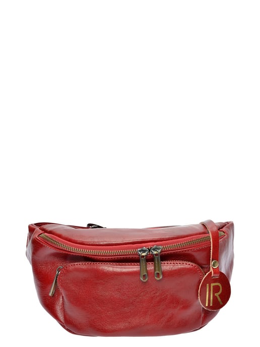 Isabella Rhea Rood Rundleer Tas - Image 1