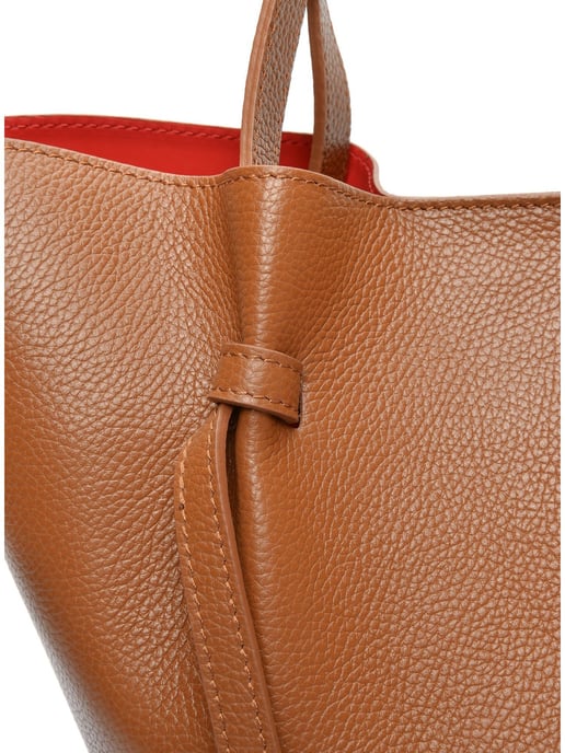 Isabella Rhea Brown Rundleer Tas - Image 3