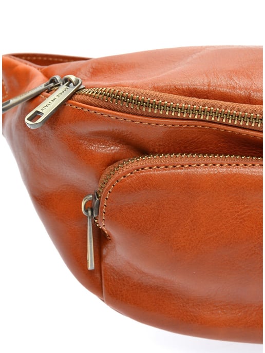 Isabella Rhea Brown Rundleer Tas - Image 3