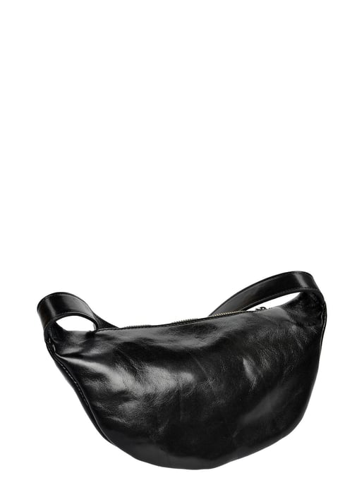Isabella Rhea Zwart Rundleer Tas - Image 2
